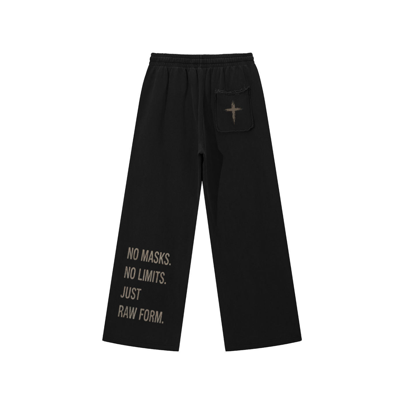 Snow Washed Raw Form Sweatpants