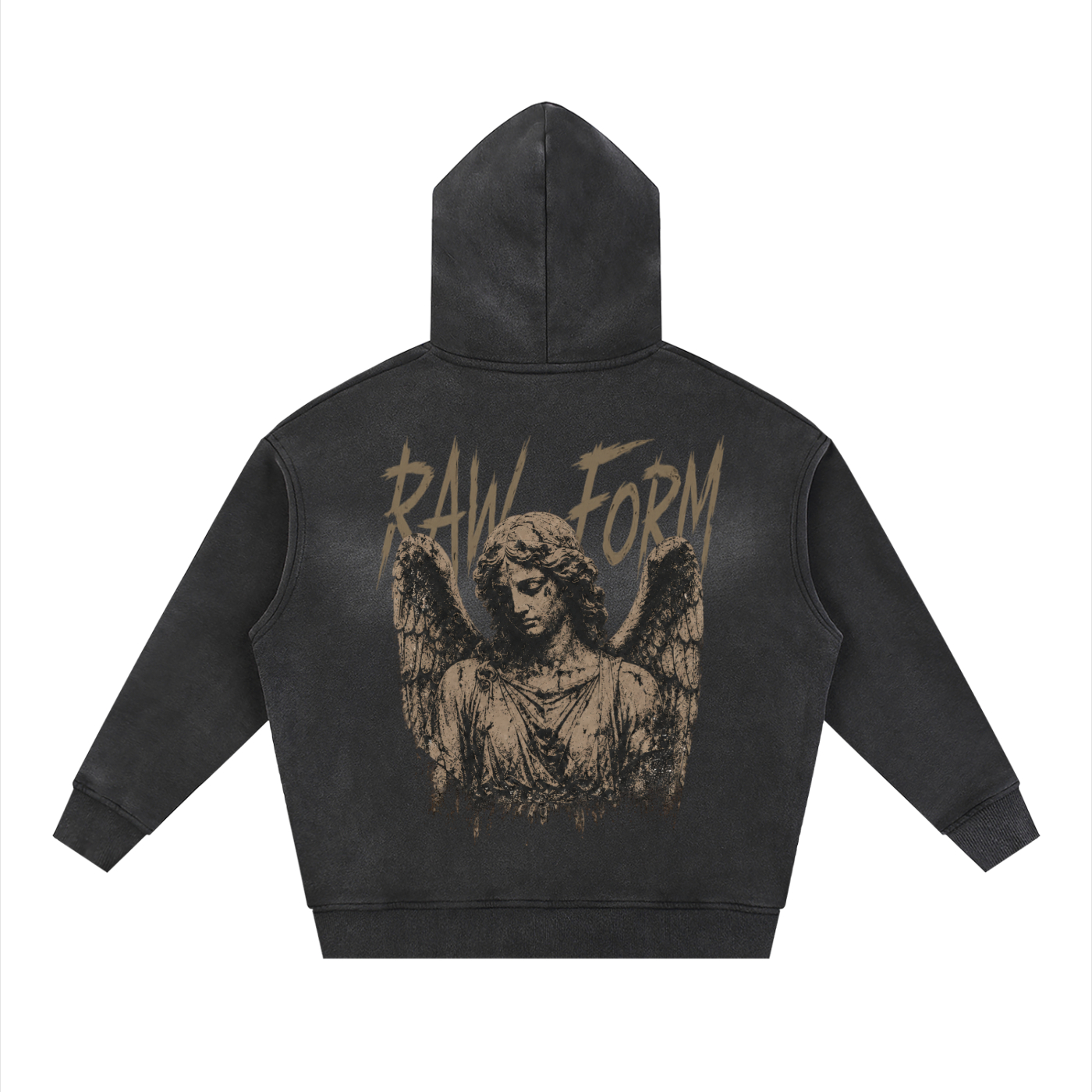 Raw Form Washed Zip